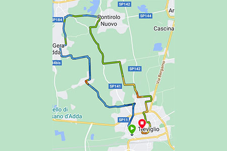 Mappa percorso